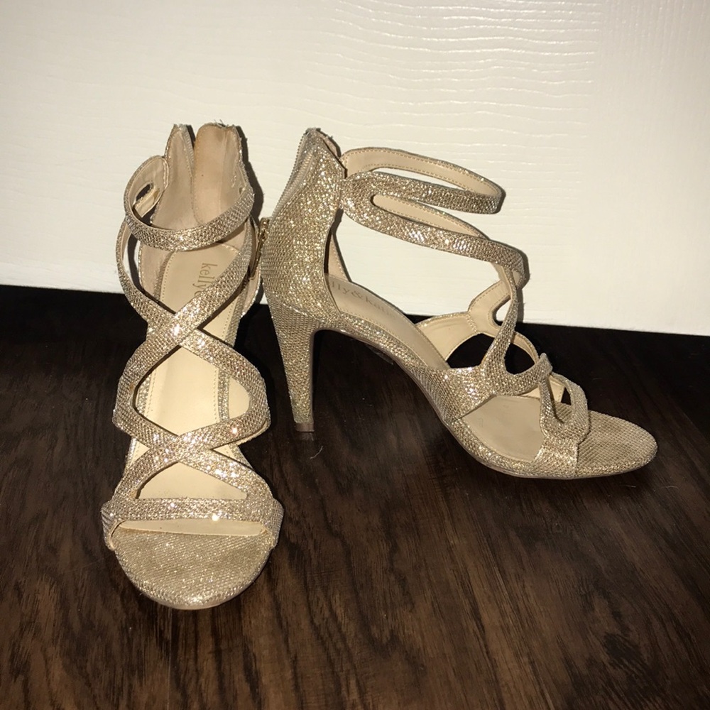 Gold heels